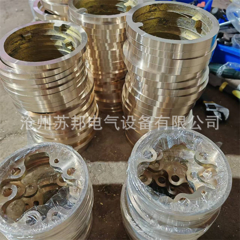 集电环铜圈 导电滑环铜圈 铸铜铜圈 电缆卷筒滑环铜圈垃圾吊滑环