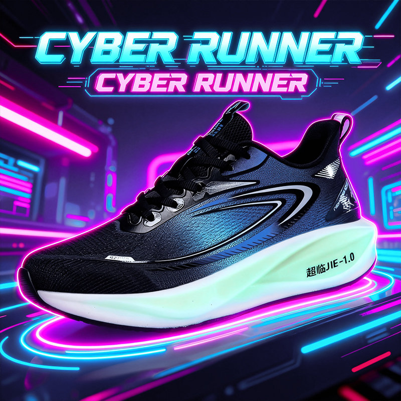 安德詹姆斯软底跑步鞋男款2025新款运动鞋网面透气跑步鞋中长跑鞋