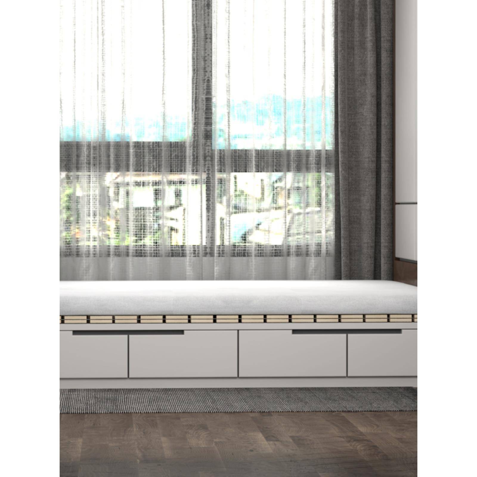 防潮实排架榻榻米透卷折叠板1.51.8米硬床板简F76TH6J9易木气床骨