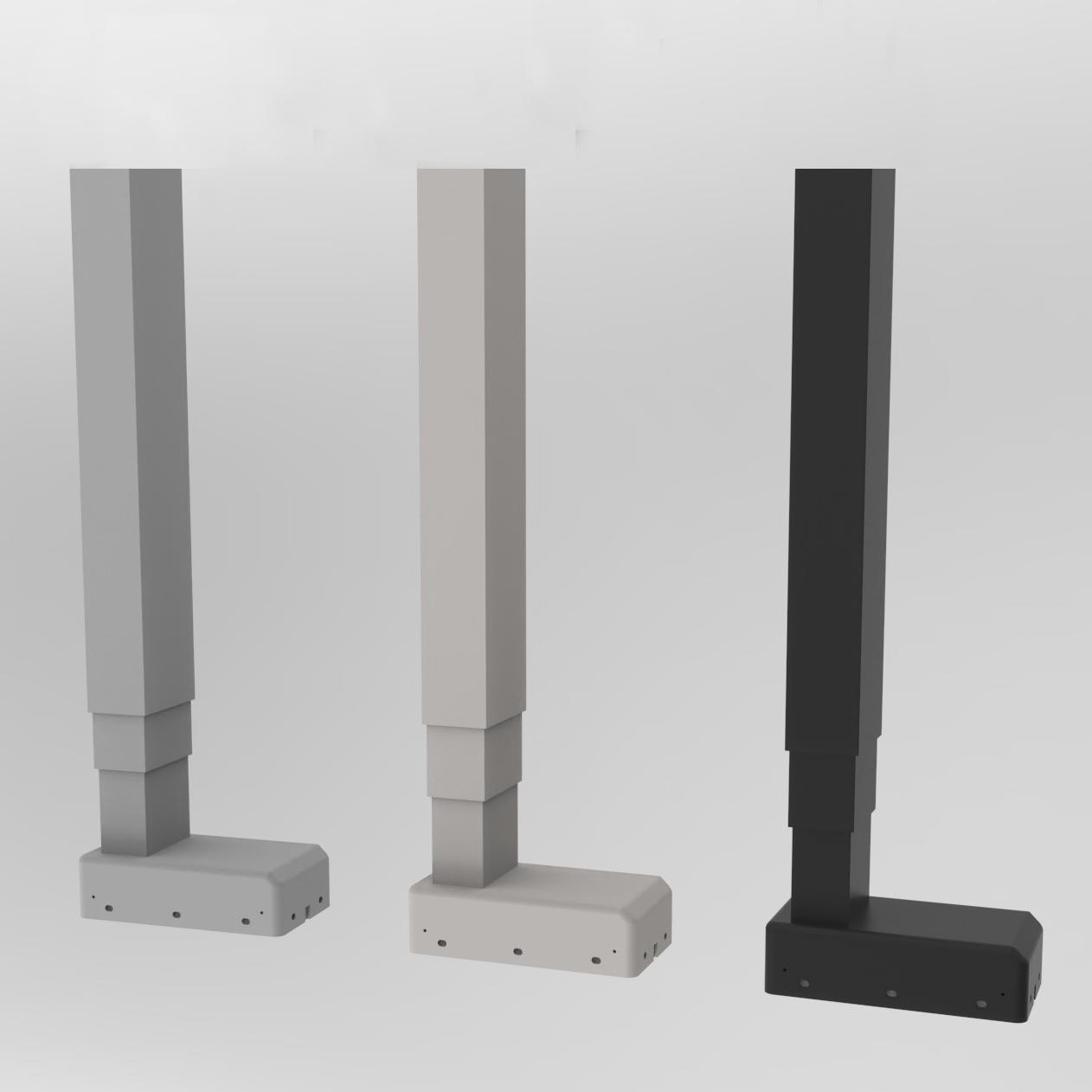 鸣翔智能电动升桌腿桌脚降正装三桌办公电竞升降腿节EJZ配件厂家