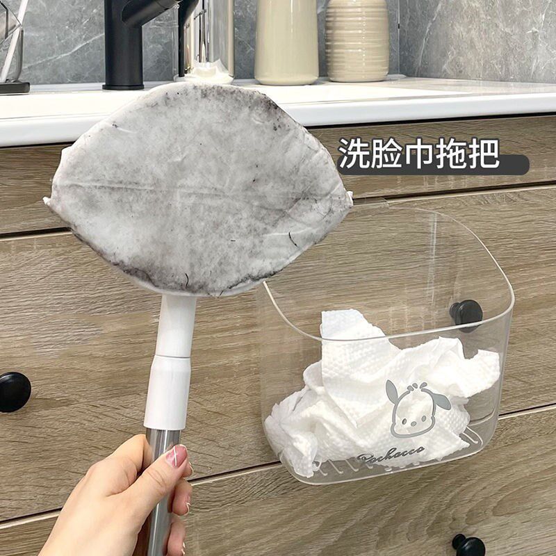 速发夹洗脸巾拖把家用一次性洗面巾湿D巾二次利用卫生间静电除尘