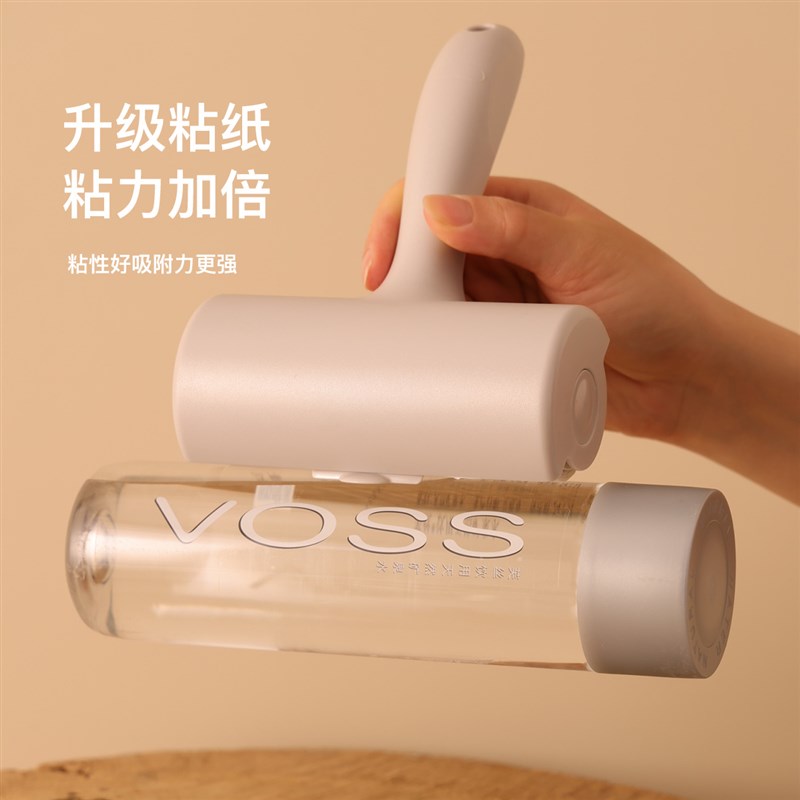 速发可水洗滚刷粘毛器滚筒式滚轮沾满黏卷刷衣服除毛神器粘尘黏纸