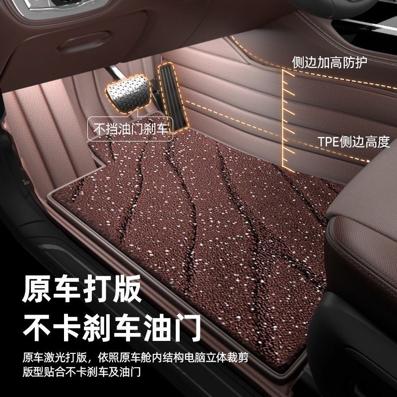 速发广汽欧蓝德专用欧兰德汽车脚垫全包围18款17改装配件用品大全