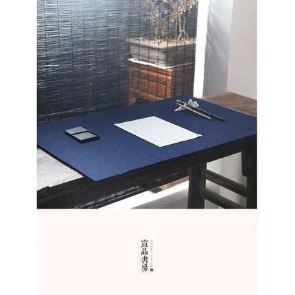 宣品书房加厚毛毡书法专用垫布不易变形书画写毛笔字垫羊毛书画毡