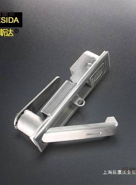 珂斯达锁具MS818S平面304不锈钢MS490电柜门锁配电柜开关柜麦太保