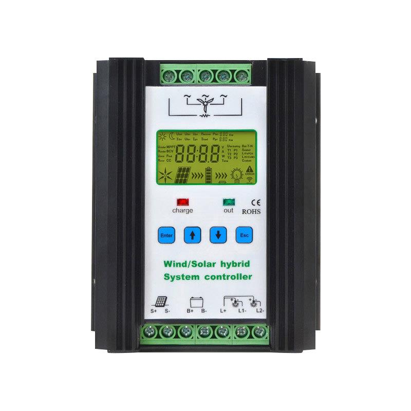 风光互2补控制器1V24412/24V-8V30W到1500W风机光伏控制0器铅酸锂