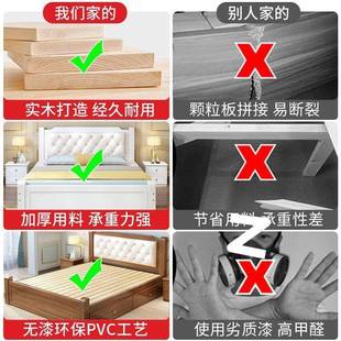 床1.家用1.2单人床1 实GPP经木床1.8米人济型成人主5卧双床欧式