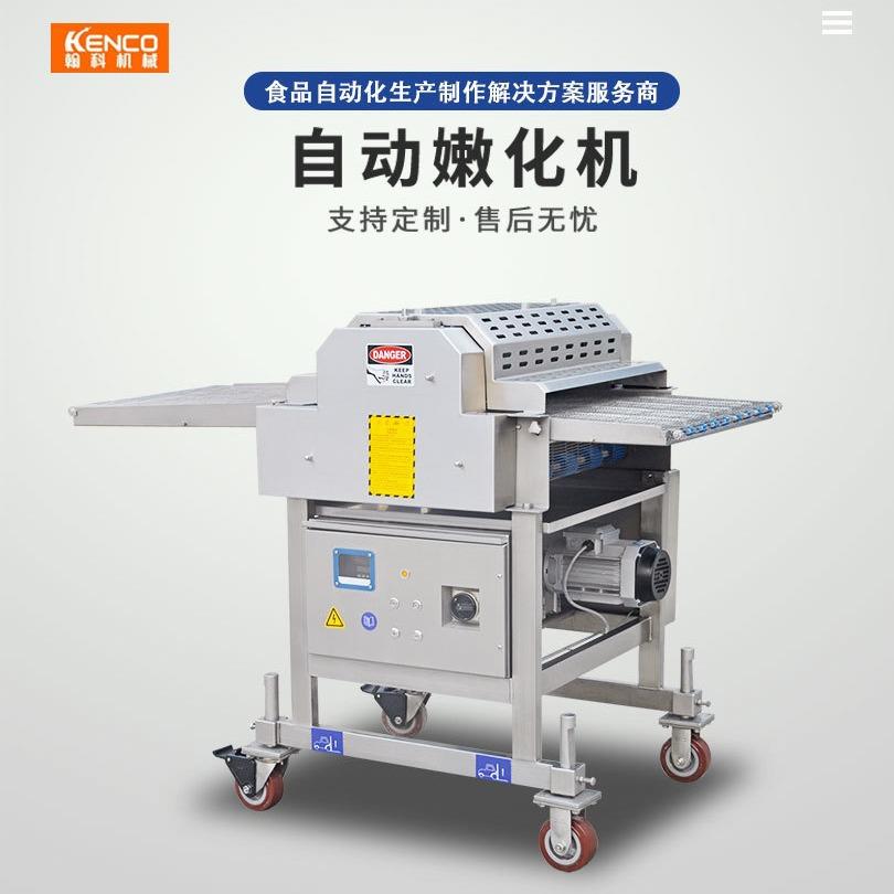 嫩化机全自动嫩化机猪牛扒嫩肉断筋机大块五花肉猪排松肉机机肉片