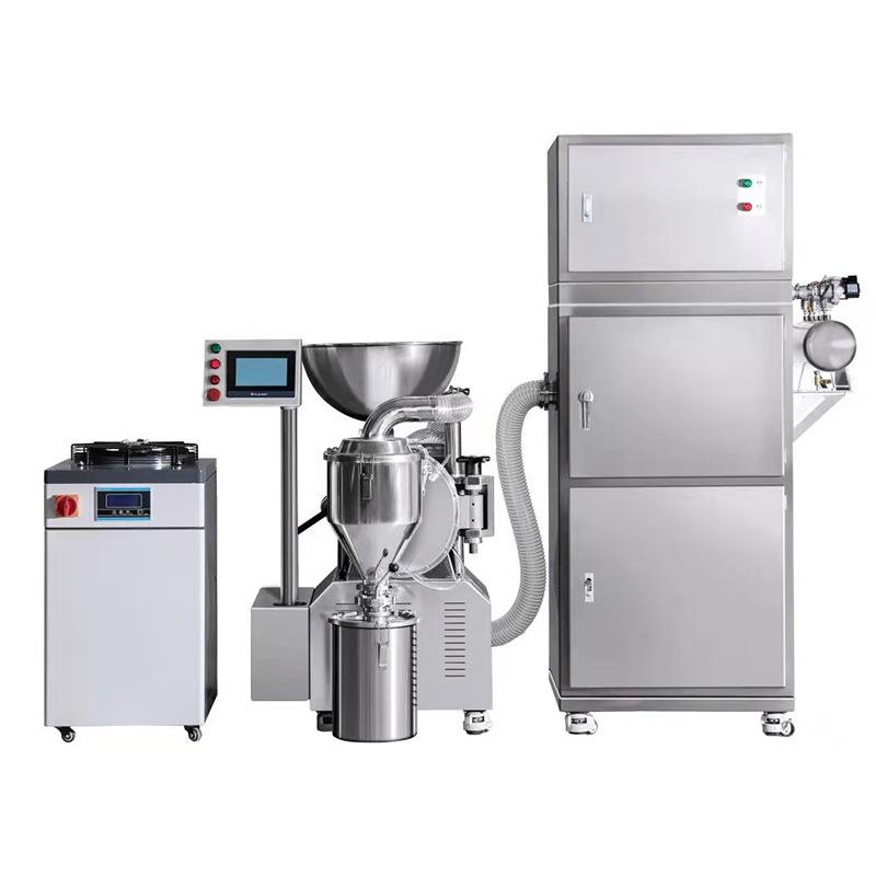 新-YR-CWF中英超微粉碎机组五谷杂粮中药粉碎机不锈钢除尘粉碎机