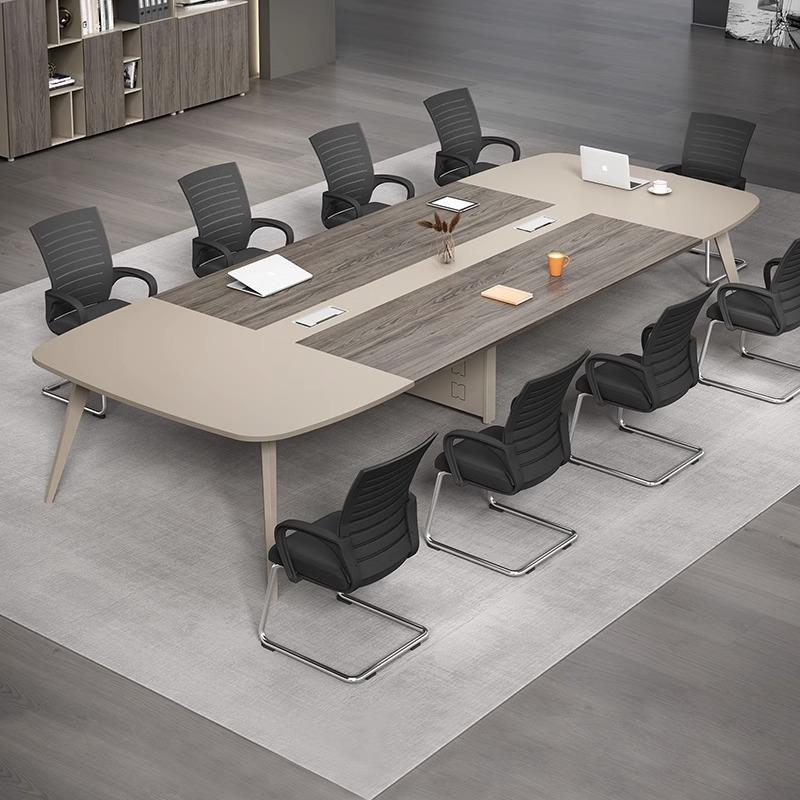 会议桌长桌洽谈桌椅组合会议桌简约现代长桌子工作台桌子办公家具