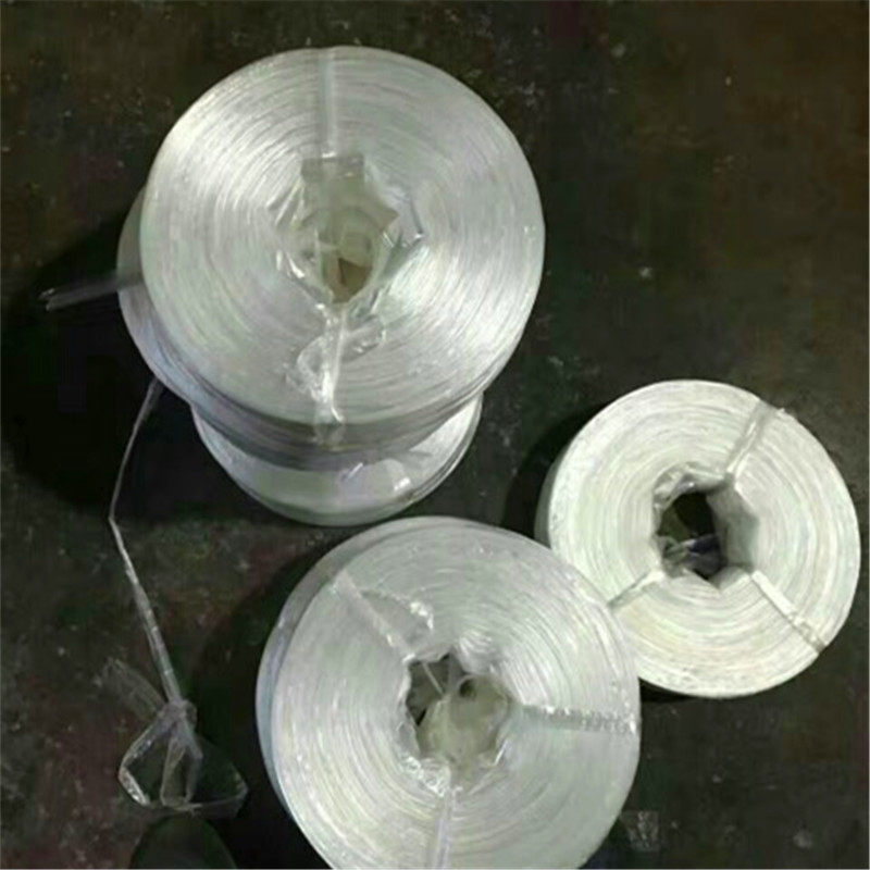 促销新料塑料绳子捆扎打包装撕裂膜带扎I口球大卷透明红黄绿蓝白