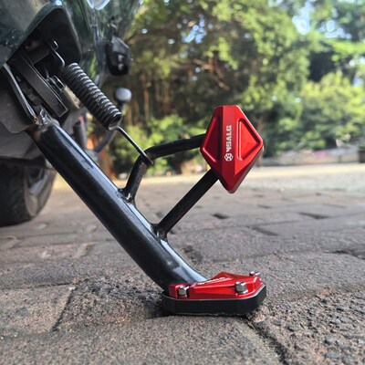 适用九号M395cMAX M95C+ E80c E100电动车改装V边撑垫侧踢辅助块