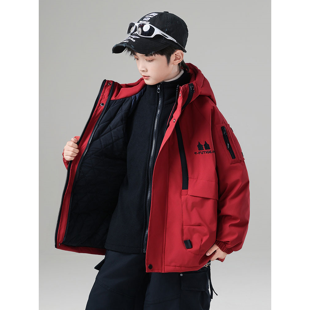 男童冲锋衣三合一可拆卸20