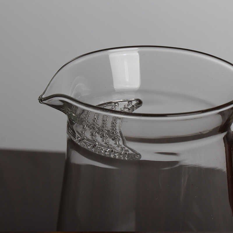 玻璃公道杯大容量690ml月牙泡茶E器绿茶专用茶壶茶漏一体公杯大号,餐饮具,公道杯,淘宝优惠券,粉丝福利购,淘宝优惠卷