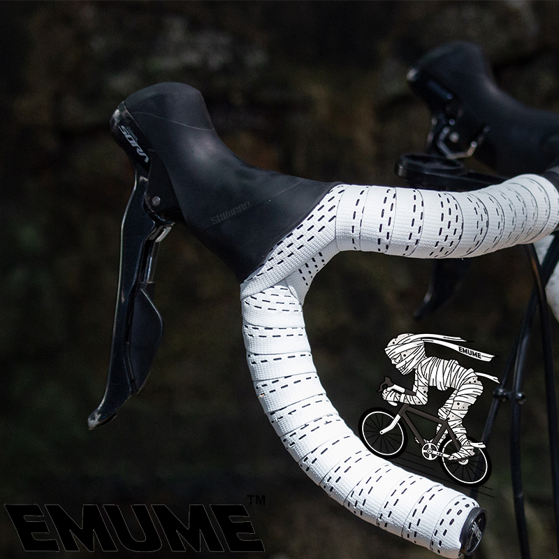 EMUME 木乃伊公路车把带自行车把手缠绕带防滑透气耐磨.擦腐蚀绑