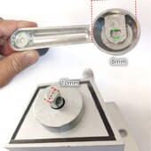 好摇 O升降晾衣架配件 加厚 爱心手柄760.750.620通用太太手摇器