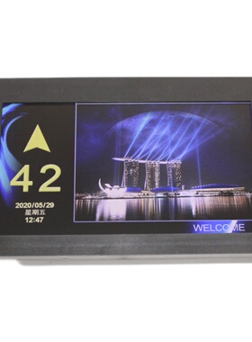 默纳克新时达轿厢显示板7寸图片机SFTC-CCB-T7液晶显X示板电梯配
