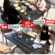 户外烧烤架电f烤炉铸铝桌椅家用露天防水室外无烟木炭庭院花园休