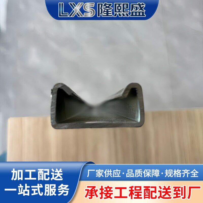 折弯U型槽铁板冷弯异形C型钢外翻边冲压件M型钢板焊接弯加工