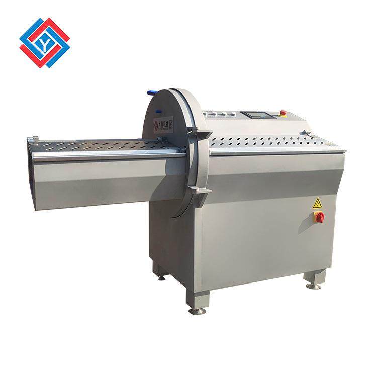 J-21K大型砍排机商用切牛排猪肉冻鱼片设备自动砍排切片机