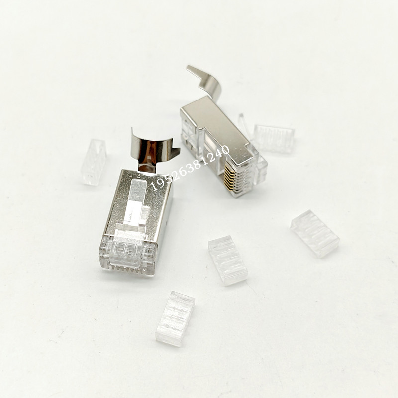 工业水晶头RJ45屏蔽Profinet接头西门子网线接头以太网8芯4芯防震