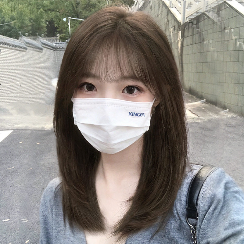 义乌市乐善假发有限公司假发全头发型假发女全头长发全头套式空气