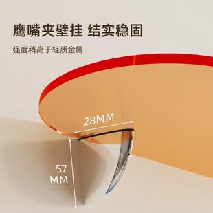 透明克力墙上置架悬家用客亚厅挂收纳隔板牌：qita透明整理架书房
