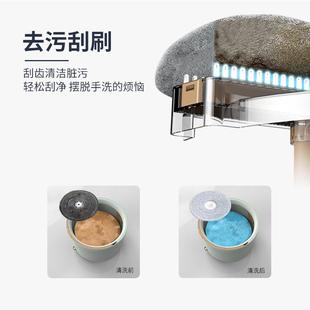 自动一拖净乐平拖668地拖布 美懒添免板手洗人拖把桶家用旋转新款