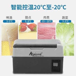 冰虎V车车载冰箱小型冰箱压缩机CSM制冷V家两用冷冻冷藏汽大车车