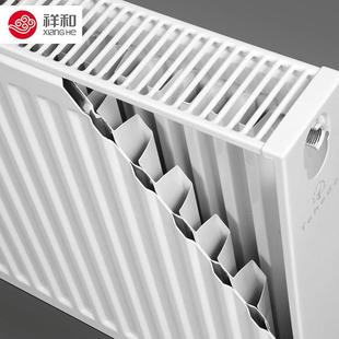 钢制式 板 散器静电喷板涂钢板方形壁挂家用暖气片钢热式 制钢制板式