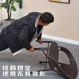 PYO休椅闲桌椅织组合客厅藤编椅子藤椅网红加手工编厚家用子