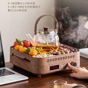 家用烤火炉电陶网炉煮茶炉红 围炉煮和悦电围茶茶电炉器具全套新款