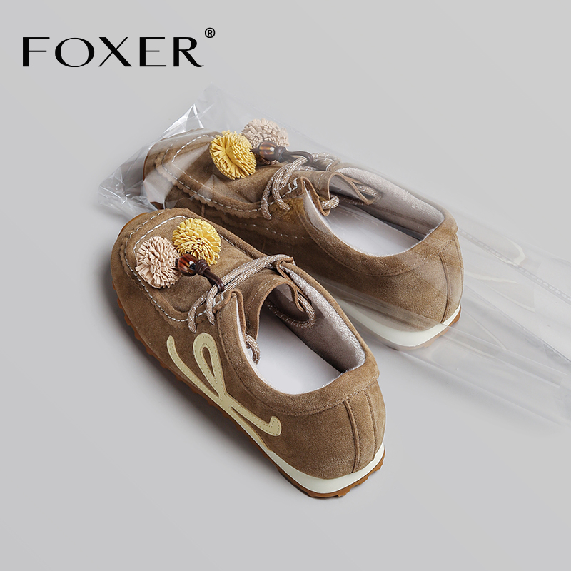 FOXER软底勃肯鞋女复古潮流休闲