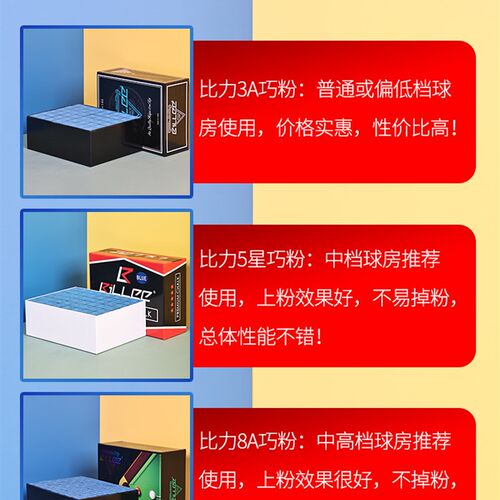 速发台油杆巧克粉性八球黑斯诺克比力枪粉巧粉擦粉桌球壳台球用品