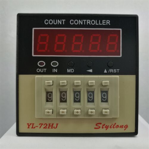 速发YL-72显 智能数H拨码二段高速机械 工业电子计米表 计数器J计