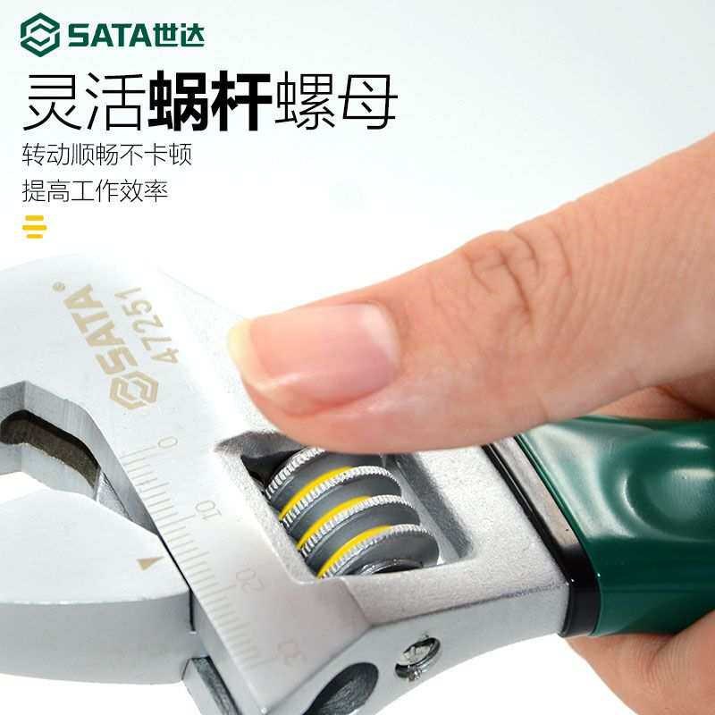 速发活动扳手多功能迷你小活口扳手工具大全能大开口活扳子套装