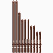 热销S2电批头十字电动螺丝刀头802加长磁性披头6mm起子头套装 强磁