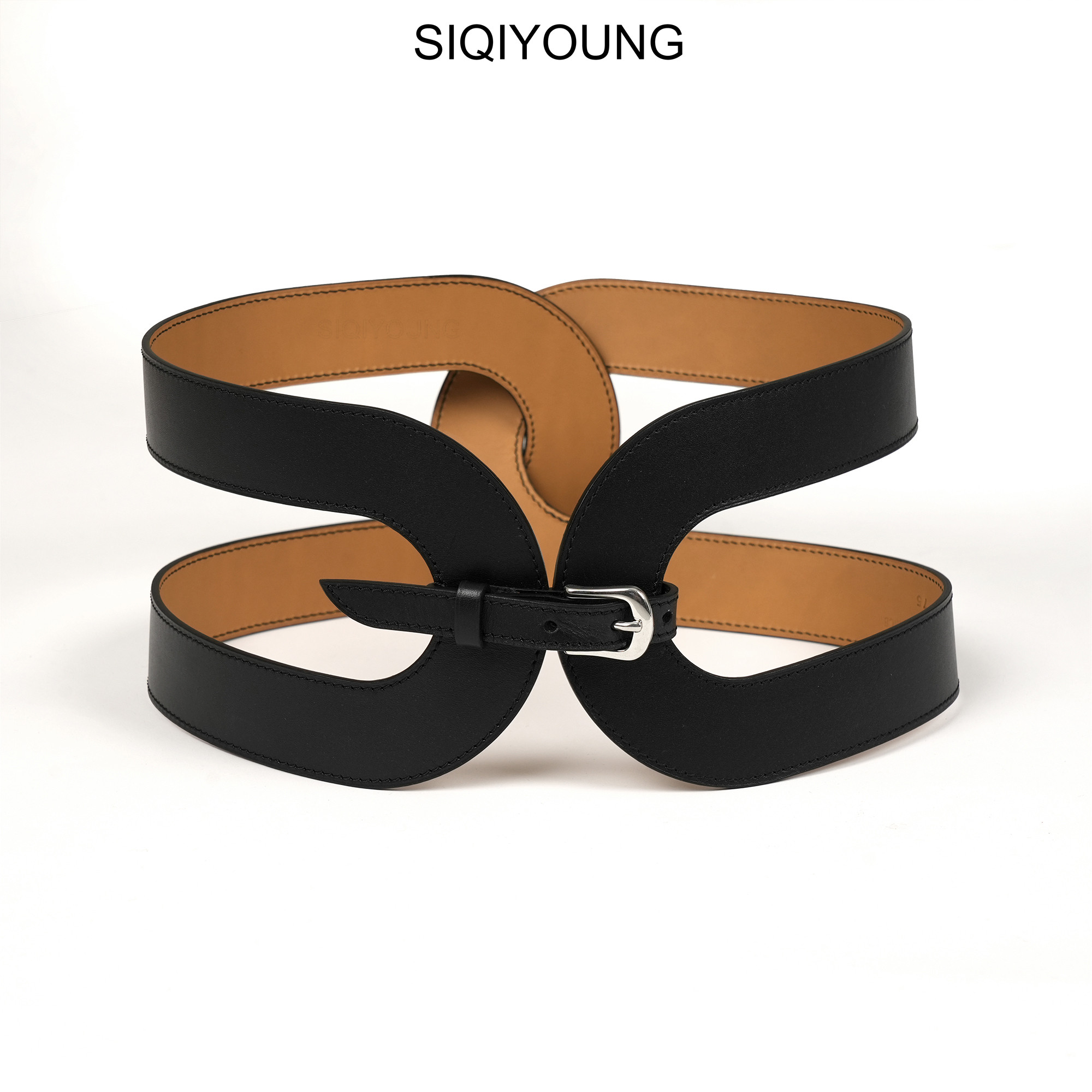 SIQIYOUNG 几何环扣腰封【活动】,女士内衣/男士内衣/家居服,塑身腰封/腰夹,淘宝优惠券,粉丝福利购,淘宝优惠卷