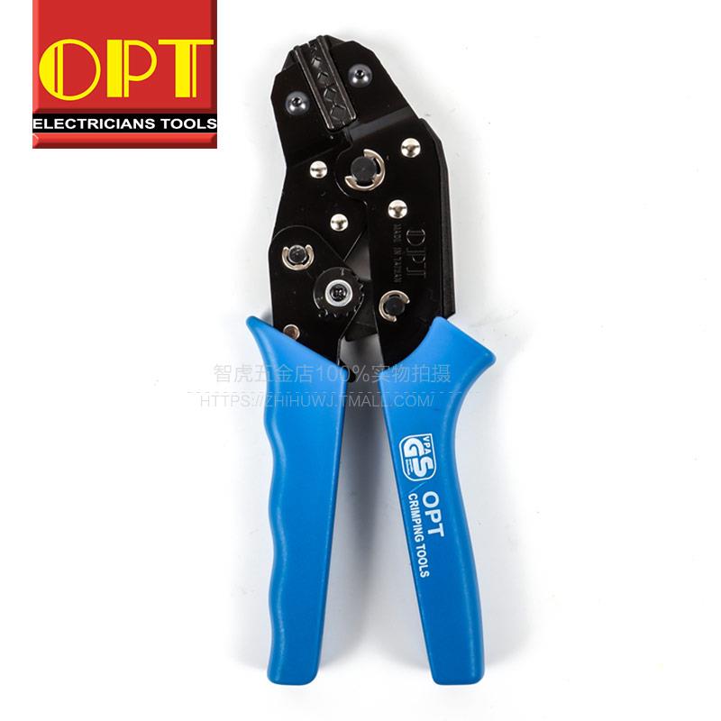 台湾OPT公母插连续端子压接钳欧式端子裸端子压线钳冷压钳SN系列