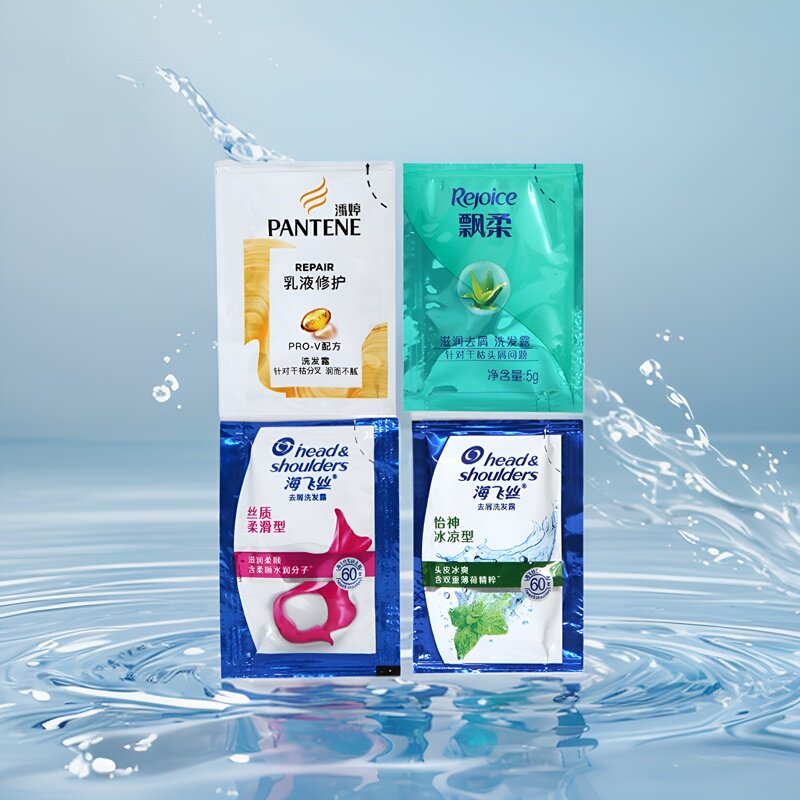 海飞丝飘柔潘婷袋装洗发露去屑止痒丝质柔滑洗发水小包旅行装