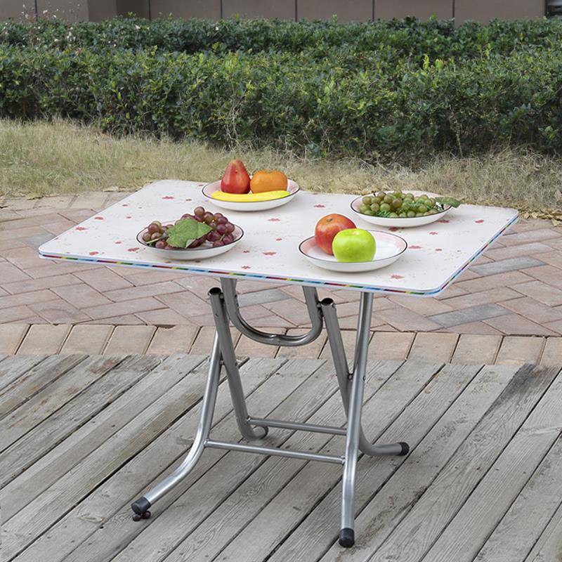 C9简易折叠桌吃桌饭桌长方XZ-FM长形小型桌简约阳台便携式餐桌饭