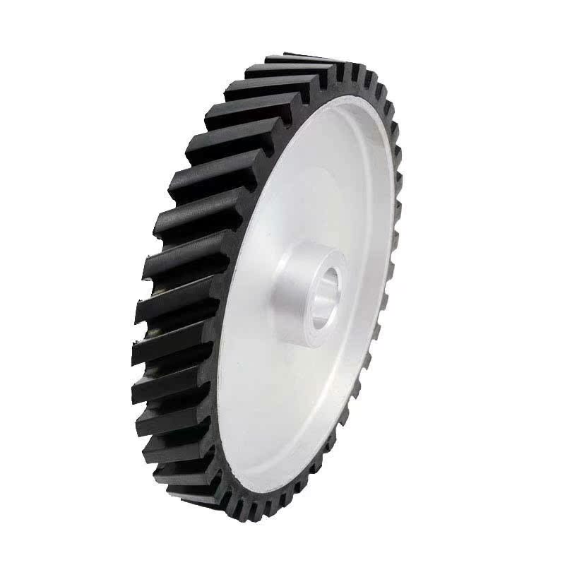 9P1E铝芯砂带轮打磨过砂沙带机配件沙带套轮主动轮抛