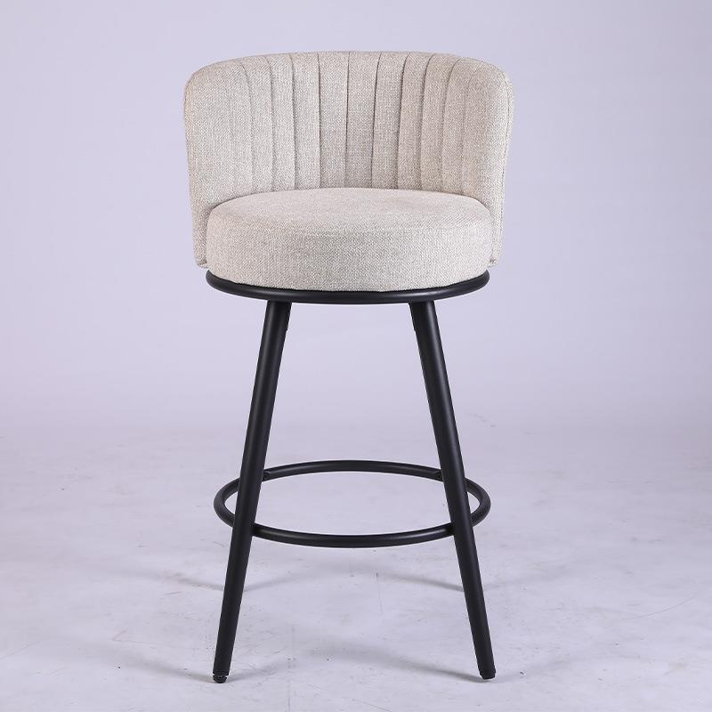 现货凳子家用圆D012凳发高脚方凳包闲单人餐椅吧台椅休沙椅软椅子