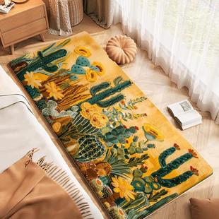 长条地毯卧室床边毯飘窗垫客厅森系ins风少女家用房间防滑地垫