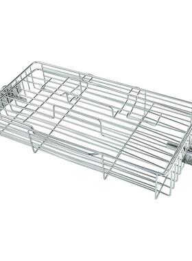 烤鱼笼25L30L42L升电烤箱通用旋转烤鸡翅烤鱼烘焙工具伸缩烤笼网