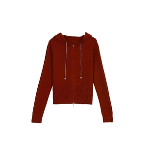 拍完无啦～高度安迪绒双拉链连帽衫 面料真心好 甜甜Q专享