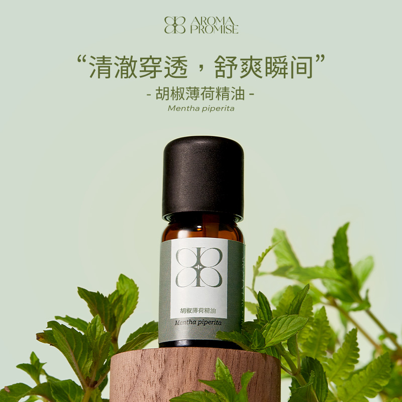 Aroma promise胡椒薄荷精油提神醒脑清新空气天然植物香薰扩香
