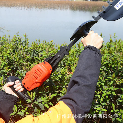 松崎锂电便携绿篱修枝机