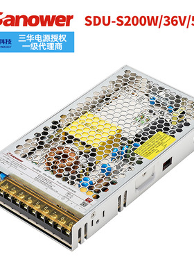 厂家直销现货LRS/SDU-S200W 36V超薄平板开关电源/低压转换器