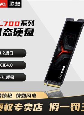 联想SSD固态硬盘m.2接口NVMe协议PCIe4.0 拯救者sl7000 40Pro读速